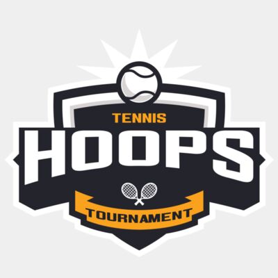 Hoops Tennis Tournament logo 01 Thumbnail